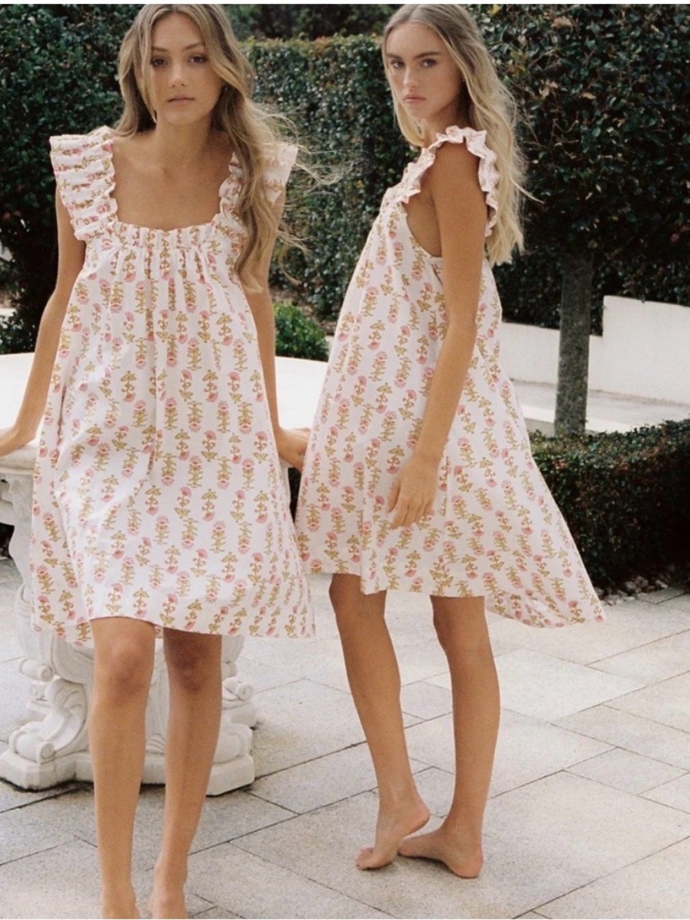 Piyama Nicolette Nightie‎ in Lotus Flower.